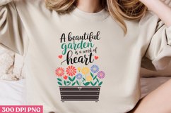 A beautiful garden is a work PNG, Gardening Sublimation PNG Product Image 2