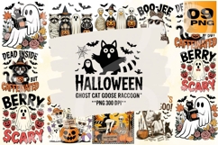 Spooky Critter Halloween PNG Pack Product Image 1