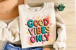 Good Vibes Only svg | Svg Files for Cricut | Shirt Svg Product Image 2