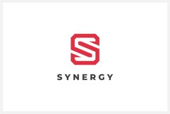 Synergy Letter S logo design vector template Product Image 1