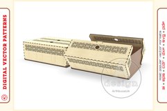 Box Organizer v24 - laser cut file - Glowforge ready SVG Product Image 1