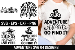 Adventure SVG Design - Adventure Awaits Go Find It Product Image 1