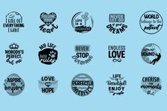 Inspirational Quotes SVG Bundle,Motivational Quotes Keychain Product Image 9