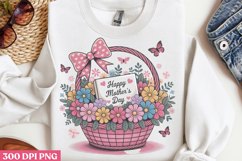 Happy Mothers Day Floral PNG Product Image 2