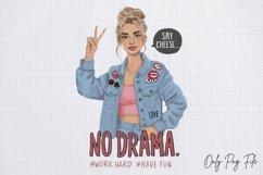 Funny Beautiful Girl Quotes Sublimation Design PNG Product Image 2