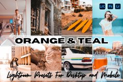 Best Orange &amp; Teal Lightroom Presets For Desktop and Mobile Product Image 1