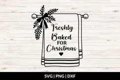 Christmas Baking SVG, Christmas Kitchen Cut File Product Image 1