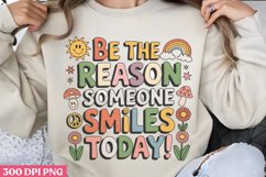 Be The Reason Someone PNG, Retro Motivation Sublimation P Product Image 1
