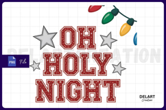 Oh holy night PNG Design Product Image 1