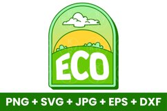 Green Eco Sustainability, Save The Planet SVG Product Image 1