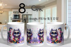 Christmas cat &amp; dog | 8 funny Sublimation Mug designs PLUS Product Image 1