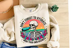 Don't forget to Hydrate Svg Design | Shirt Svg Product Image 2