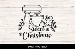 Christmas Kitchen SVG, Christmas Baking SVG, Holiday svg Product Image 1