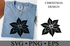 Christmas Flower Svg | Christmas svg | Shirt Svg Product Image 2