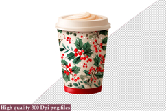 Christmas Coffee Sublimation, Christmas Coffee Clipart Product Image 1