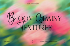 Artistic Floral Bloom Grainy Backgrounds Product Image 1