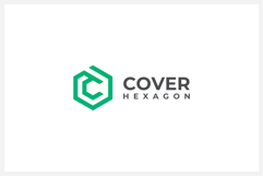 Hexagon Letter C Logo Design Vector Template Product Image 1