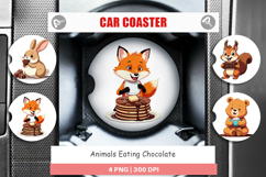 Car Coaster Chocolate Animals Product Image 1