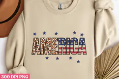 AMERICA PNG, Memorial Day Sublimation PNG Product Image 2