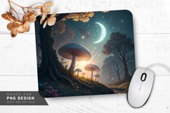 Mystical Starry Goddess Mouse Pad PNG Design Product Image 1