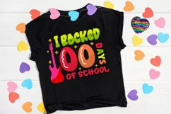 I rocked 100 days of school SVG Design, 100 day of school SV Product Image 1