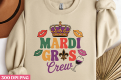 MARDI GRAS Crew PNG, Mardi Gras Sublimation PNG Product Image 2