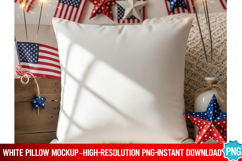Square Pillow Mockup | 300 DPI Sublimation Display Product Image 1