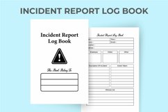 Incident Report Journal KDP Interior Product Image 3