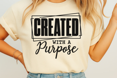 Created With a Purpose SVG Product Image 2