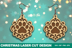 Christmas Laser Cut Ornament Bundle Product Image 3