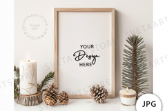 Christmas Aesthetic Mockup JPG Product Image 1