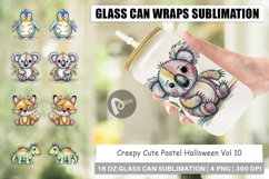 Glass Can Creepy Cute Pastel Halloween Product Image 1
