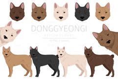 Donggyeongi dog clipart Product Image 1
