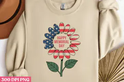 Happy Memorial Day PNG, Memorial Day Sublimation PNG Product Image 2