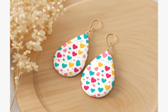 Sublimation Earring Mockup Product Image 2