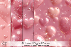 Air Hearts digital paper Product Image 1