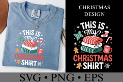 This is my Christmas Pajama Shirt Svg | Shirt Svg Product Image 1