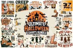 Ultimate Halloween T-Shirt PNG Pack Product Image 1