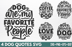 Dog Quotes SVG Product Image 1
