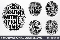 Motivational Quotes SVG Product Image 1