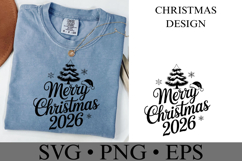 Merry Christmas 2026 Svg | Christmas svg | Shirt Svg Product Image 2