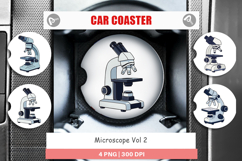 Car Coaster Lab Microscope Product Image 1