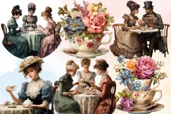 Victorian Tea Party Sublimation Bundle, Victorian Tea Party Product Image 2