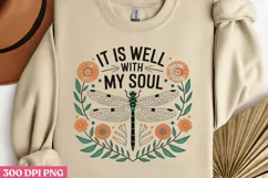 It is well with my soul PNG, Christian Jesus Sublimation P Product Image 2