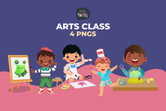 Painting Kids Clipart Product Image 1