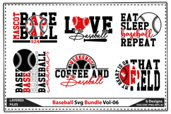 Baseball SVG Bundle, Baseball Game Day Svg, Sports Svg Product Image 1