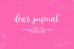 Dear Journal Calligraphy Script Product Image 1