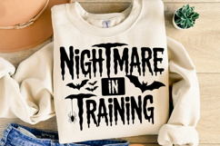 Nightmare in Training Svg | Halloween Svg | Shirt Svg Product Image 1