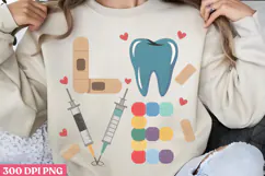 Love PNG, Dental Sublimation PNG Product Image 2