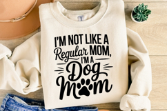 I&#039;m a Dog Mom svg | Svg Cut Files | Shirt Svg Product Image 2